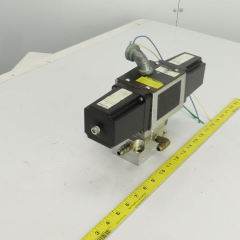 Hytec Style 4 Way 2 Position Solenoid Operated Hydraulic Valve 115V W/18-475-271