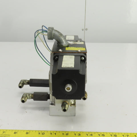 Hytec Style 4 Way 2 Position Solenoid Operated Hydraulic Valve 115V W/18-475-271
