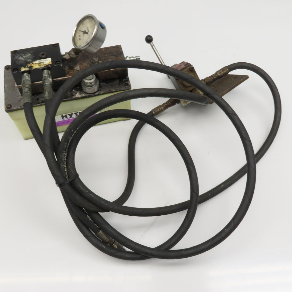 SPX Hytec Pneumatic Over Hydraulic Pump W/ 2 Position Manual Spool Valve