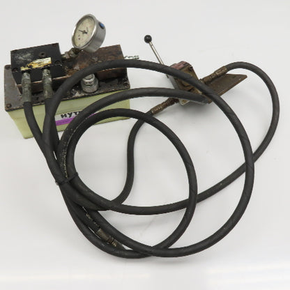 SPX Hytec Pneumatic Over Hydraulic Pump W/ 2 Position Manual Spool Valve