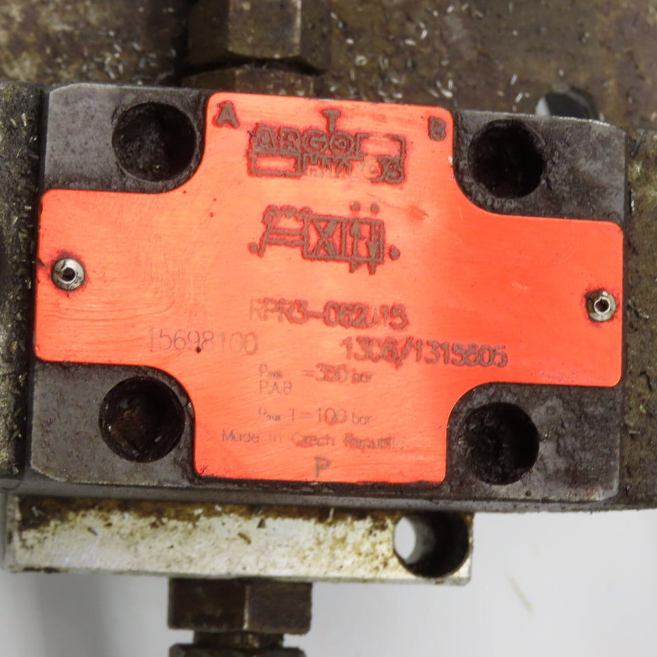 SPX Hytec Pneumatic Over Hydraulic Pump W/ 2 Position Manual Spool Valve
