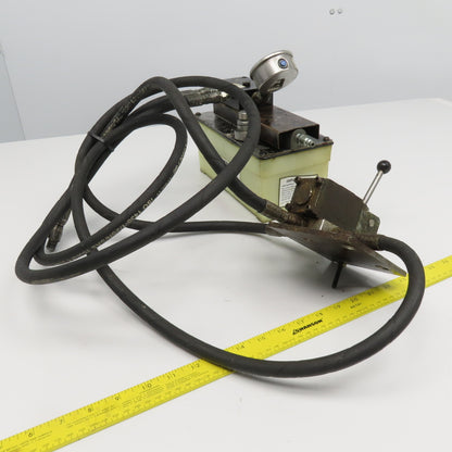 SPX Hytec Pneumatic Over Hydraulic Pump W/ 2 Position Manual Spool Valve