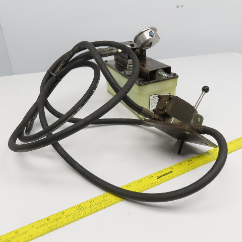 SPX Hytec Pneumatic Over Hydraulic Pump W/ 2 Position Manual Spool Valve