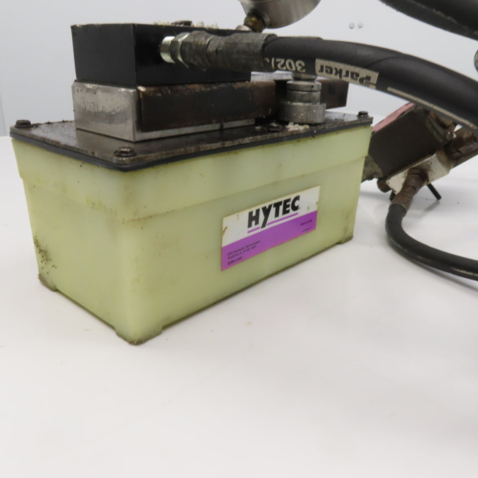 SPX Hytec Pneumatic Over Hydraulic Pump W/ 2 Position Manual Spool Valve