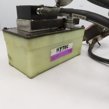 SPX Hytec Pneumatic Over Hydraulic Pump W/ 2 Position Manual Spool Valve