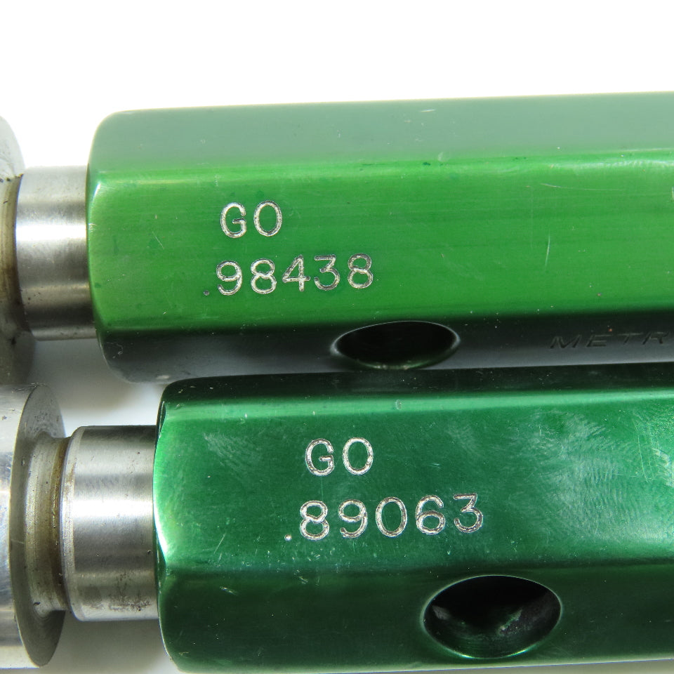 Metro Go Pin Gage .76563 To .98438 Lot of 4