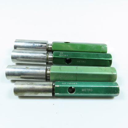 Metro Go Pin Gage .76563 To .98438 Lot of 4