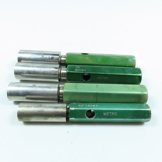 Metro Go Pin Gage .76563 To .98438 Lot of 4