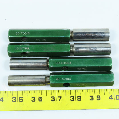 Metro Go Pin Gage .57813 To .70313 Lot of 4