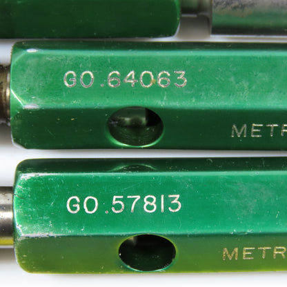 Metro Go Pin Gage .57813 To .70313 Lot of 4