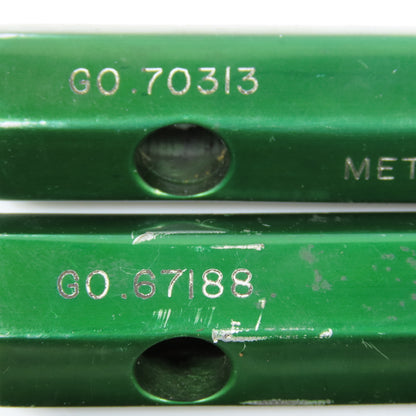 Metro Go Pin Gage .57813 To .70313 Lot of 4