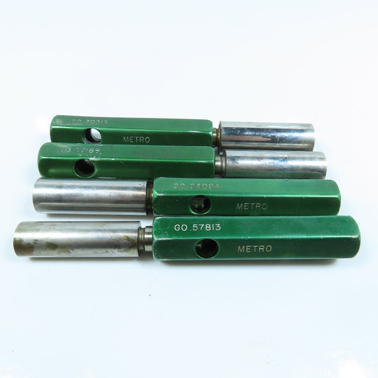 Metro Go Pin Gage .57813 To .70313 Lot of 4