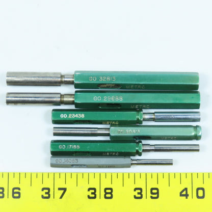 Go Pin Gage .14063 To .32813 Lot of 6