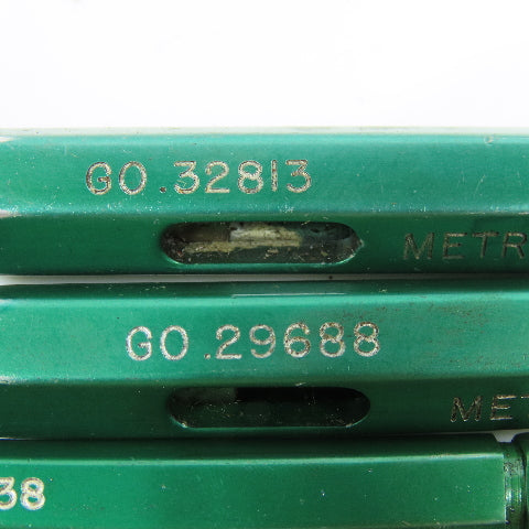 Go Pin Gage .14063 To .32813 Lot of 6