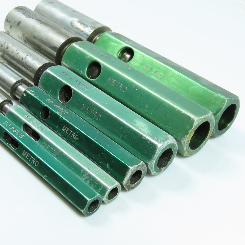 Metro Go Pin Gage .28125 To .96875 Lot of 6