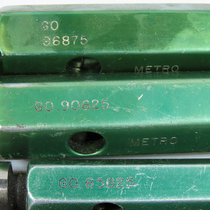 Metro Go Pin Gage .28125 To .96875 Lot of 6