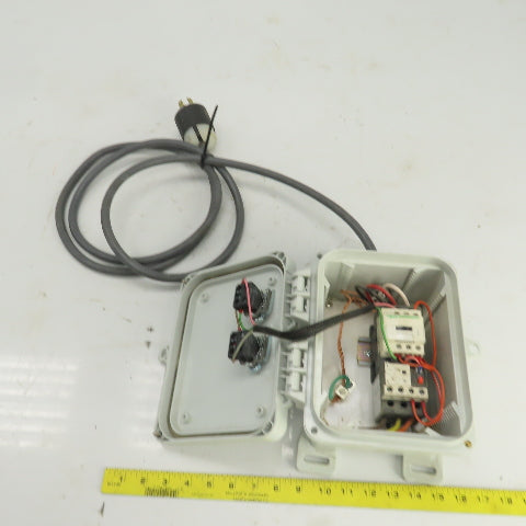 Schneider LC1 D18 C Electrical Enclosure W 220-690V W/LRD 21KN Overload 12-18A