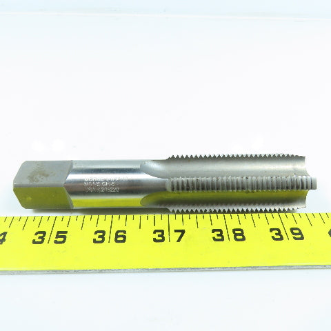 Morse Cutting Tools 03567 1-1/16"-12 HS Plug Tap Straight 4 Flute ?5-1/8" OAL