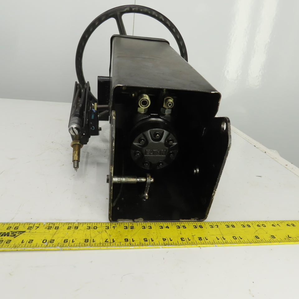 Clark EC30 Steering Wheel & Steering Column Assy. W/Park Brake