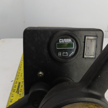 Clark EC30 Steering Wheel & Steering Column Assy. W/Park Brake