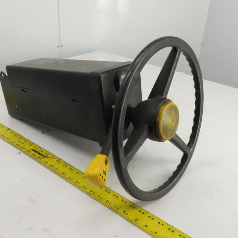 Clark EC30 Steering Wheel & Steering Column Assy. W/Park Brake