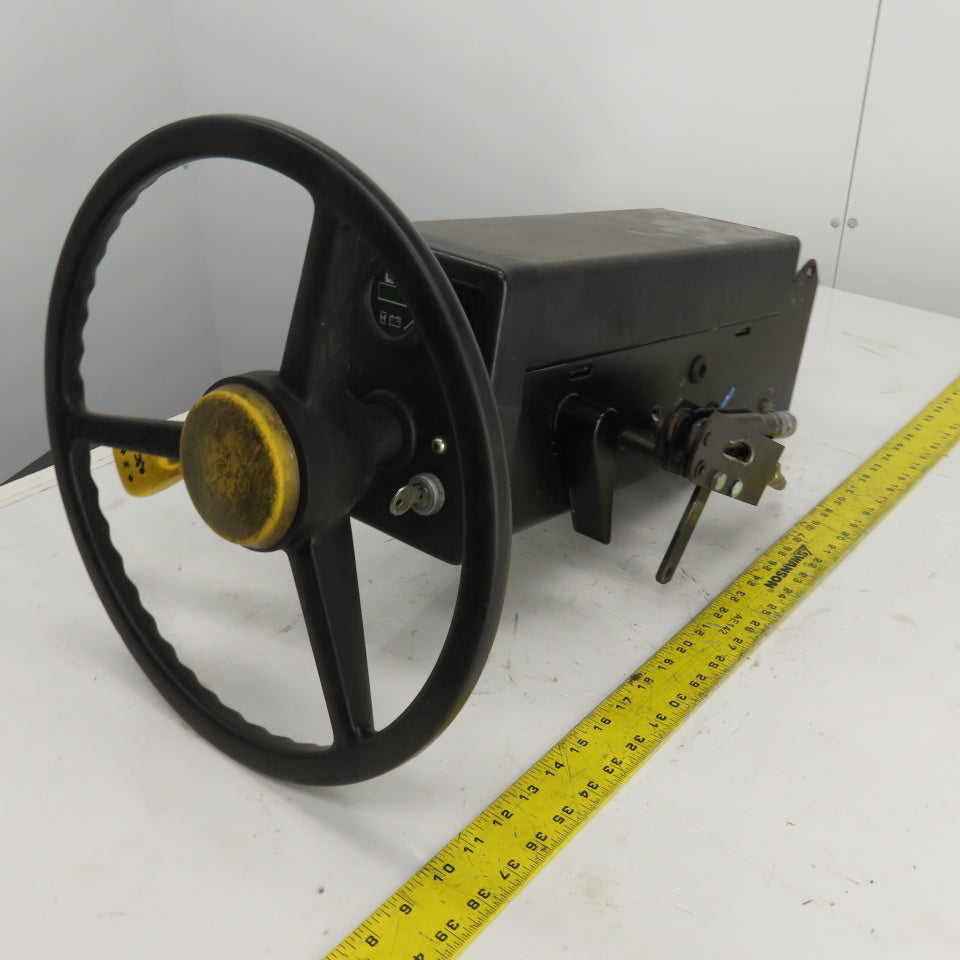 Clark EC30 Steering Wheel & Steering Column Assy. W/Park Brake