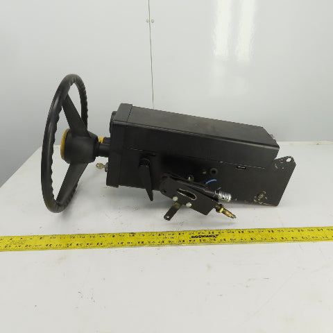 Clark EC30 Steering Wheel & Steering Column Assy. W/Park Brake