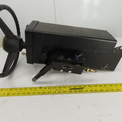 Clark EC30 Steering Wheel & Steering Column Assy. W/Park Brake