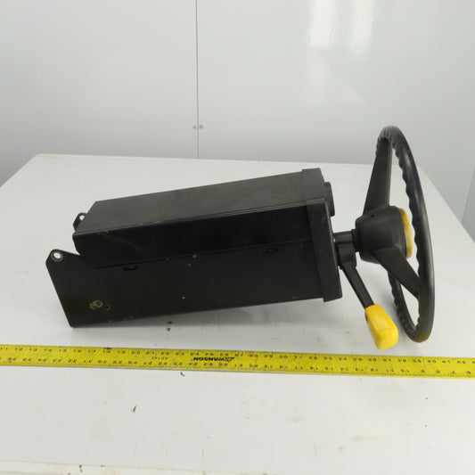 Clark EC30 Steering Wheel & Steering Column Assy. W/Park Brake