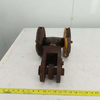 Konecranes 2 Ton Double Wire Rope Sheave Snatch Block