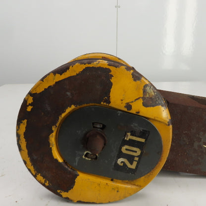 Konecranes 2 Ton Double Wire Rope Sheave Snatch Block