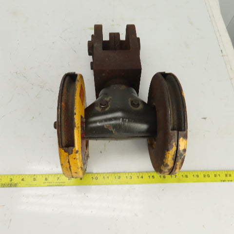 Konecranes 2 Ton Double Wire Rope Sheave Snatch Block