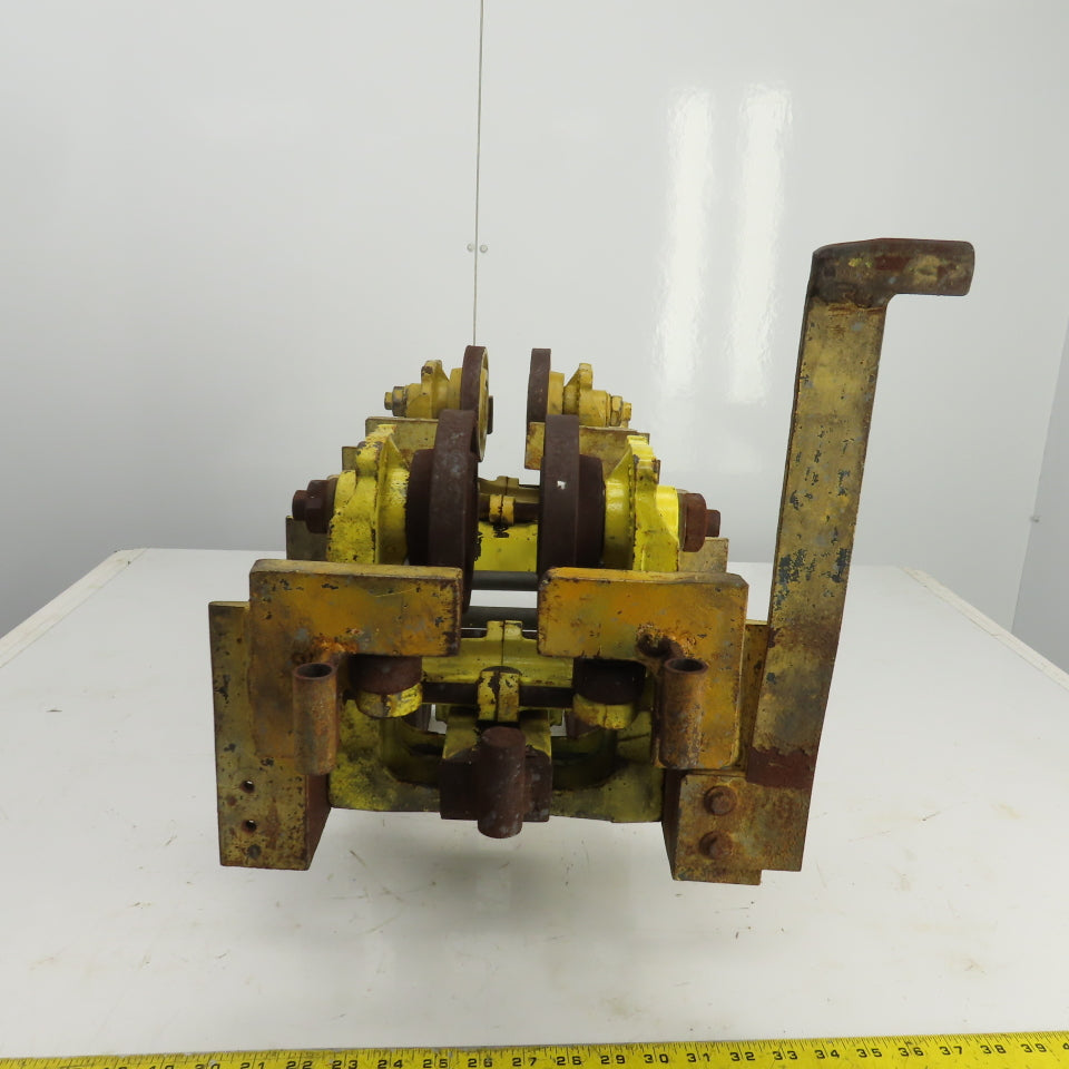 Konecranes 3-1/2"I-Beam Girder Underhung Rope Hoist Trolley Truck 31" OAL