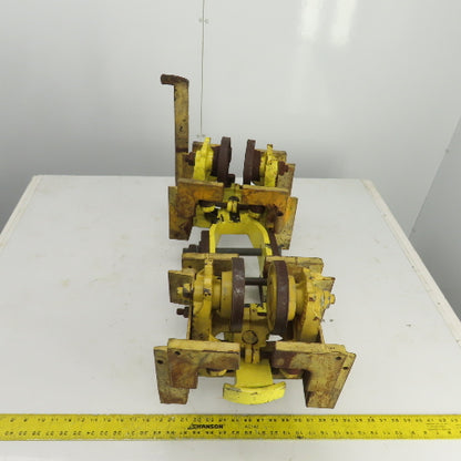 Konecranes 3-1/2"I-Beam Girder Underhung Rope Hoist Trolley Truck 31" OAL