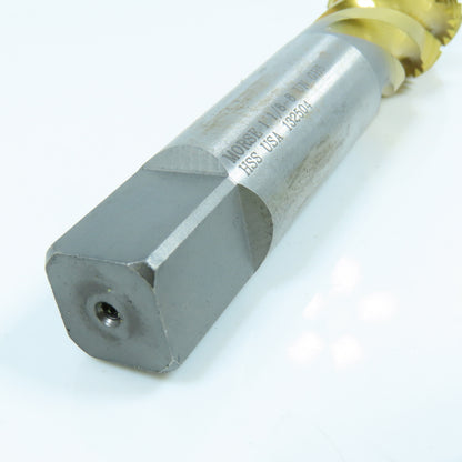 Morse 94660 1-1/8"-8 GH5 Plug Tap Spiral 4 Flute TiN Coated