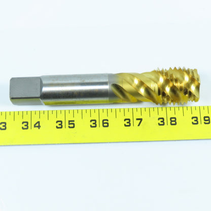 Morse 94660 1-1/8"-8 GH5 Plug Tap Spiral 4 Flute TiN Coated