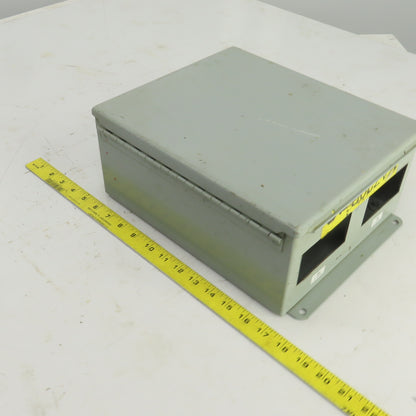 Hoffman A-1210CH 12" x 10" x 5" Electrical Enclosure Junction Box