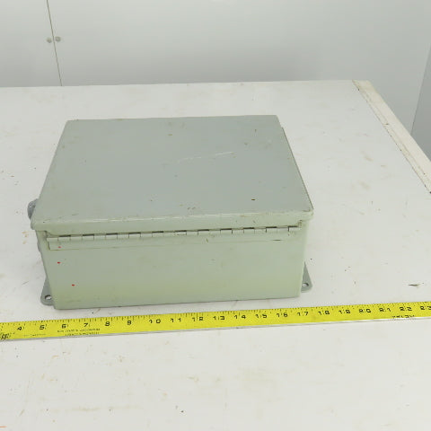 Hoffman A-1210CH 12" x 10" x 5" Electrical Enclosure Junction Box