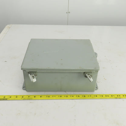 Hoffman A-1210CH 12" x 10" x 5" Electrical Enclosure Junction Box
