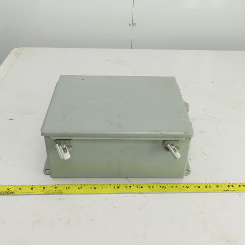 Hoffman A-1210CH 12" x 10" x 5" Electrical Enclosure Junction Box