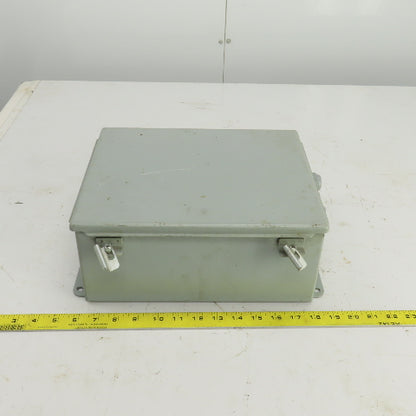 Hoffman A-1210CH 12" x 10" x 5" Electrical Enclosure Junction Box