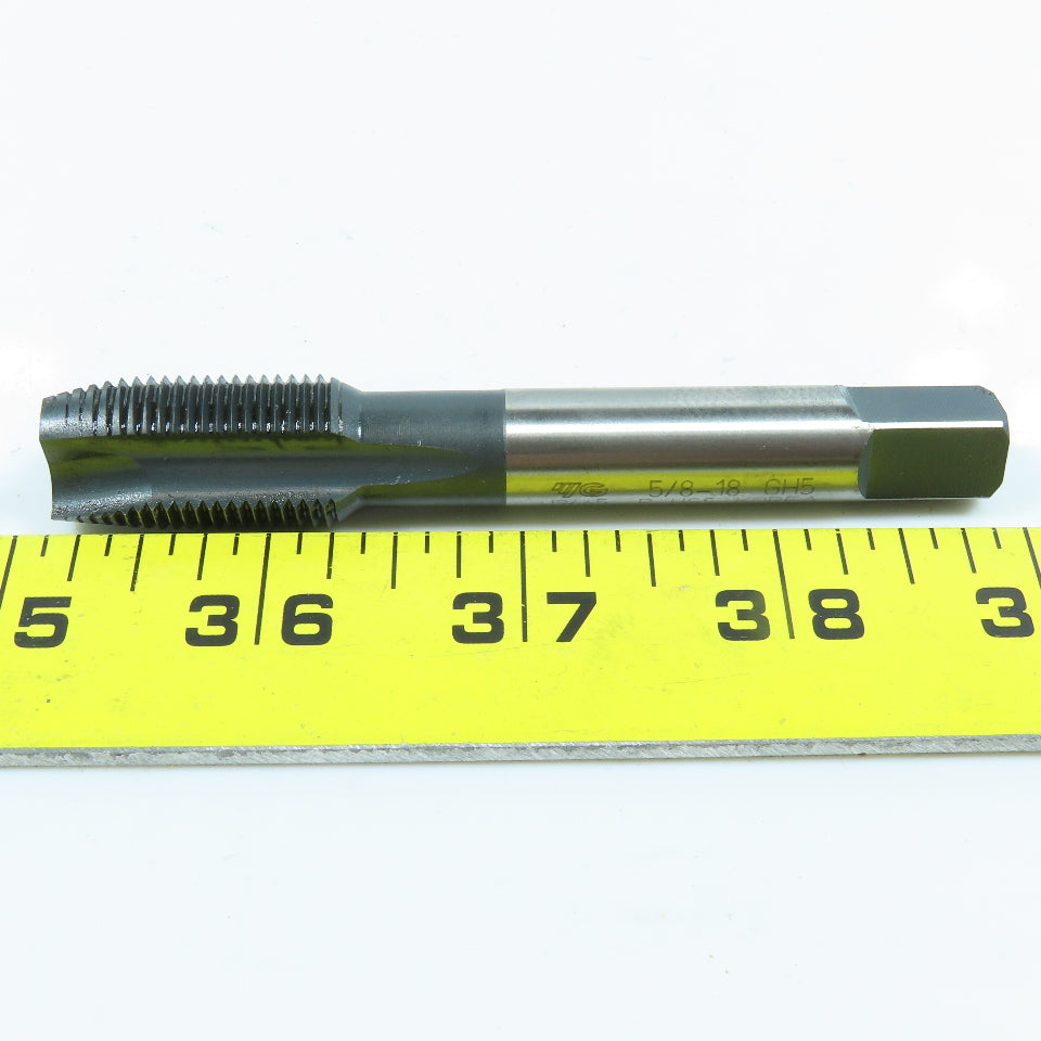 YG-1 I3665 5/8"-18  GH5 Plug Tap Spiral Tip 3  Flute 3-13/16" OAL