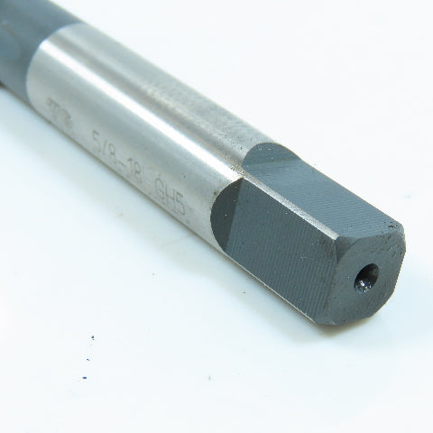 YG-1 I3665 5/8"-18  GH5 Plug Tap Spiral Tip 3  Flute 3-13/16" OAL