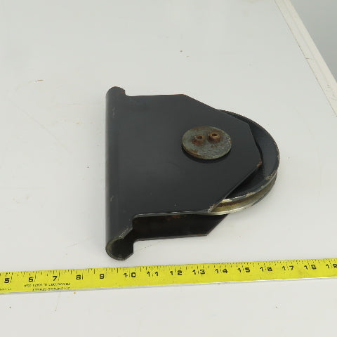 R & M Material Handling Single Wire Rope Hoist Pulley Sheave Snatch Block