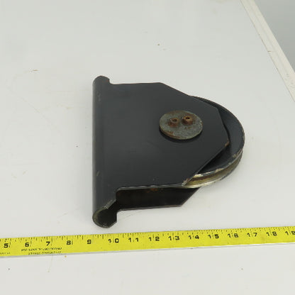 R & M Material Handling Single Wire Rope Hoist Pulley Sheave Snatch Block