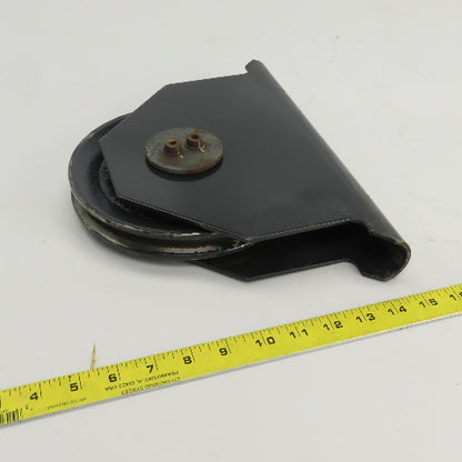 R & M Material Handling Single Wire Rope Hoist Pulley Sheave Snatch Block