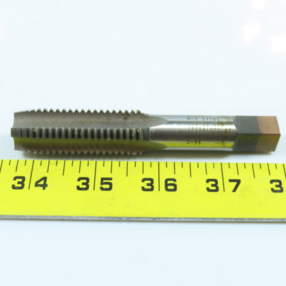 Detroit 3/4"-10 HSS Plug Tap Straight 4 Flute 2" Thread Length 4-1/4" OAL Lot/2