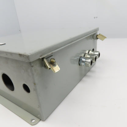 14" x 12" x 6" Electrical Enclosure W/ Cable Glands