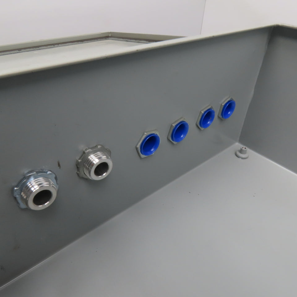 14" x 12" x 6" Electrical Enclosure W/ Cable Glands