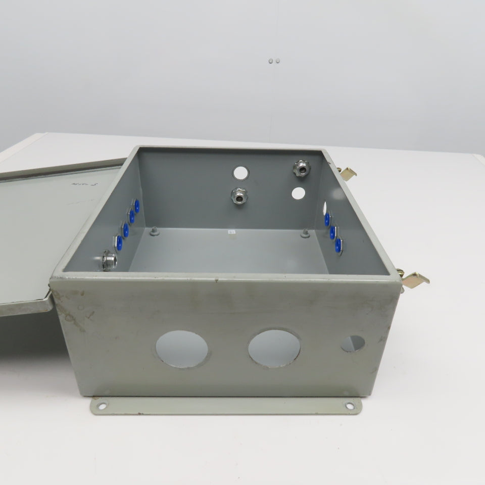 14" x 12" x 6" Electrical Enclosure W/ Cable Glands